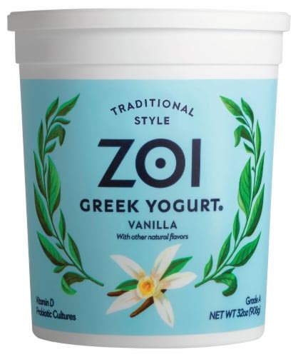 Zoi yogurt - Zoi Greek Yogurt, Blended with Fruit, Lemon Cream 6 oz. (170 g) Probiotic cultures. Gluten free. Indulge your taste buds with Zoi's rich flavor, luxuriously smooth texture, and tap into the nutritious bonuses of calcium, probiotics and live cultures. Made with fresh grade A milk that contains no antibiotics or synthetic growth hormones. The FDA states that no …